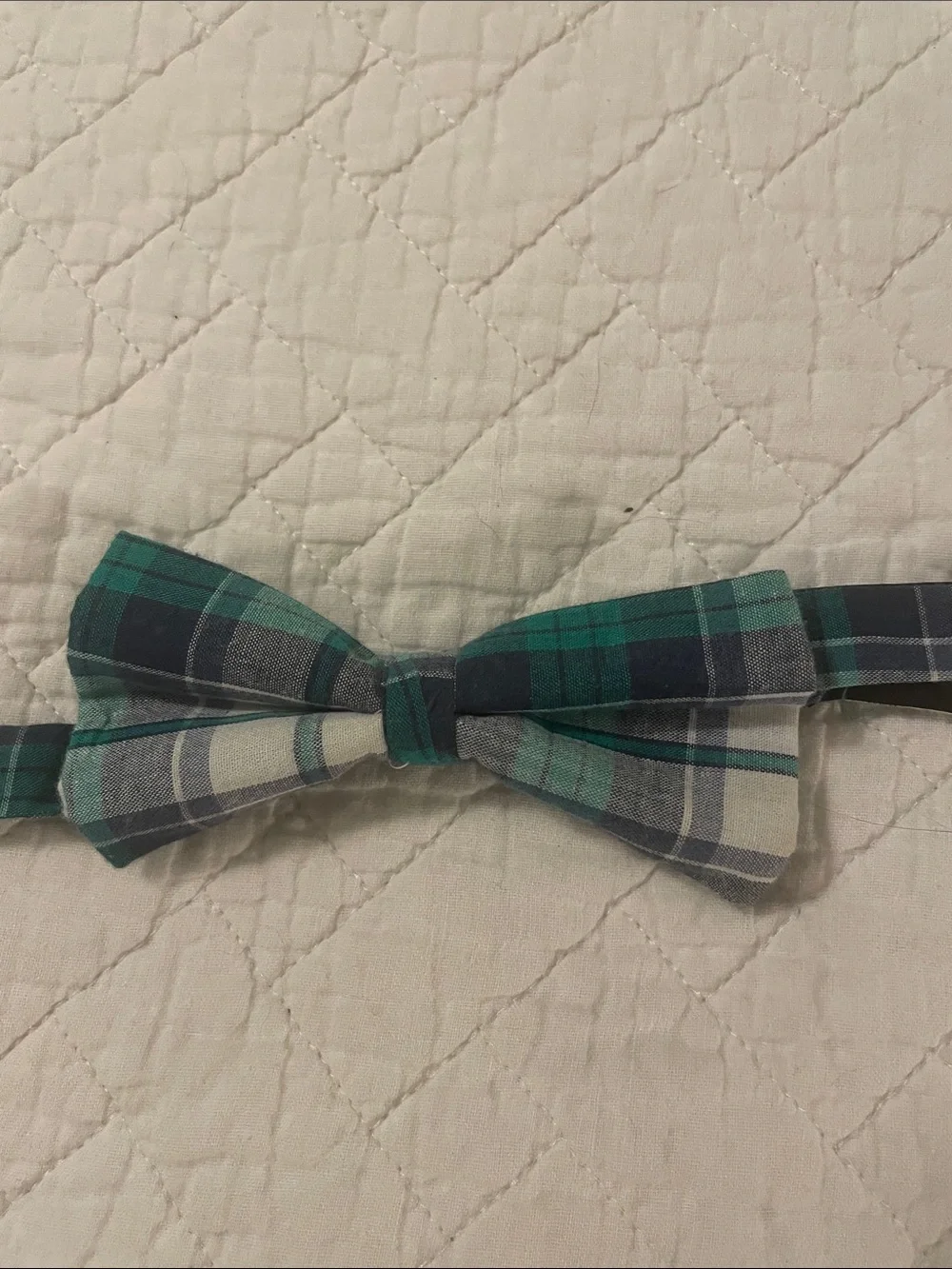 Kids Bow Tie Set - Blue, White with Green Dots, Orange, Plaid